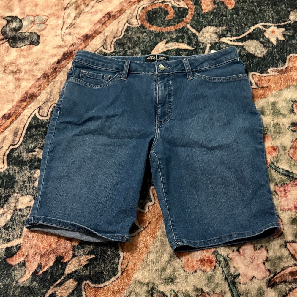 Riders by Lee Blue Jean Shorts